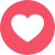 facebook love icon